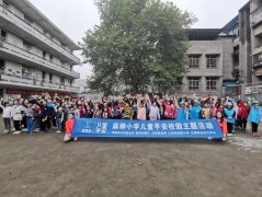  麻柳小学减灾运动会活动